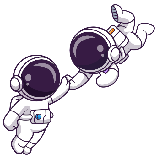 Astro qui tape cinq